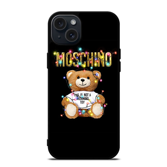 MOSCHINO TEDDY BEAR CUTE iPhone 15 Plus Case Cover