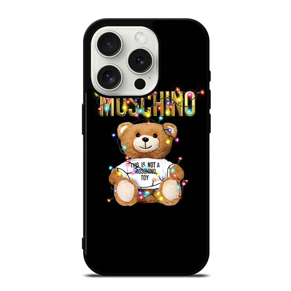 MOSCHINO TEDDY BEAR CUTE iPhone 15 Pro Case Cover