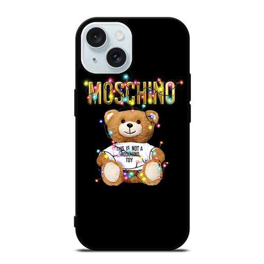 MOSCHINO TEDDY BEAR CUTE iPhone 15 Case Cover
