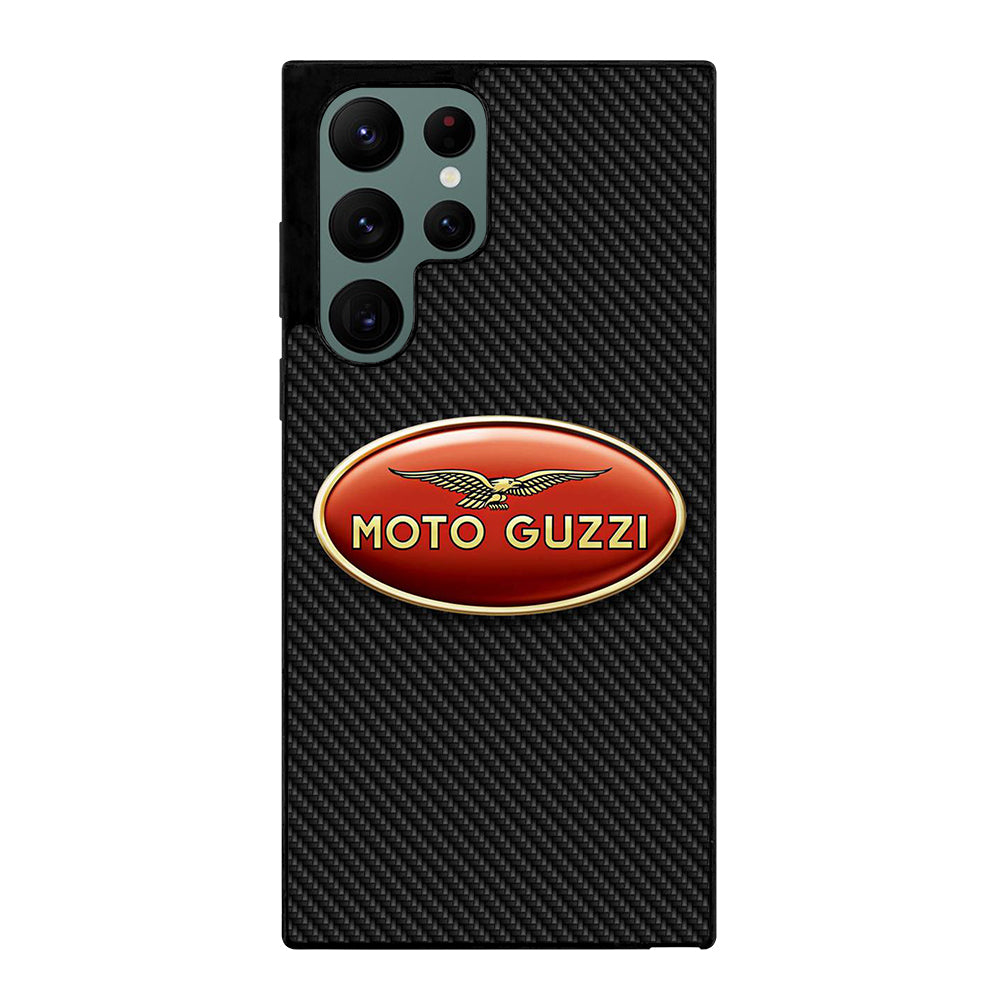 MOTO GUZZI CARBON LOGO Samsung Galaxy S22 Ultra Case Cover