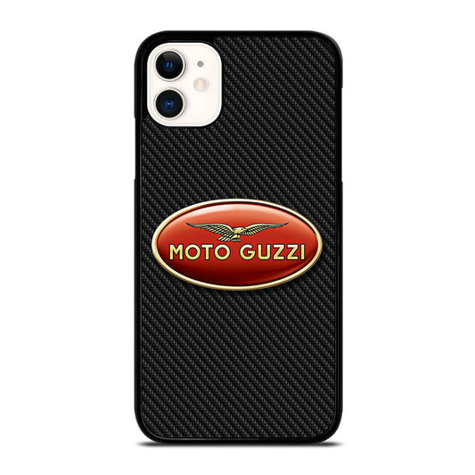 MOTO GUZZI CARBON LOGO iPhone 11 Case Cover