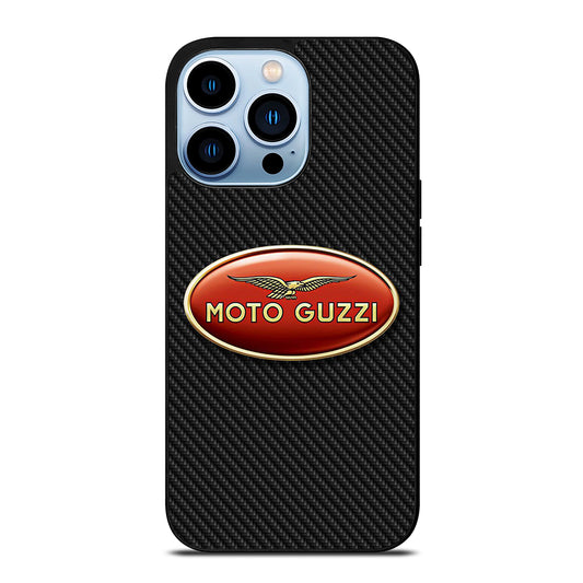 MOTO GUZZI CARBON LOGO iPhone 13 Pro Max Case Cover