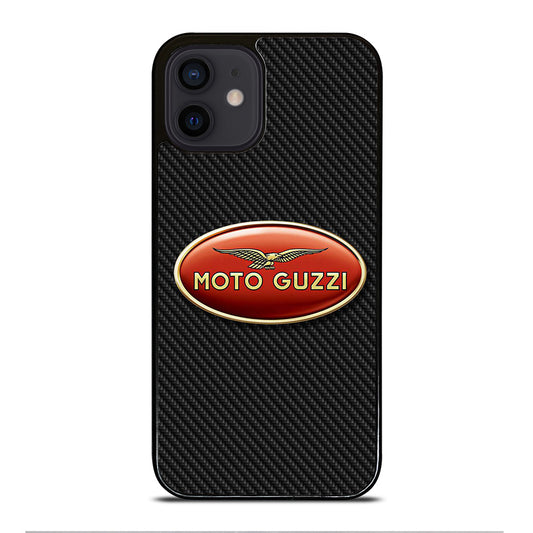 MOTO GUZZI CARBON LOGO iPhone 12 Mini Case Cover