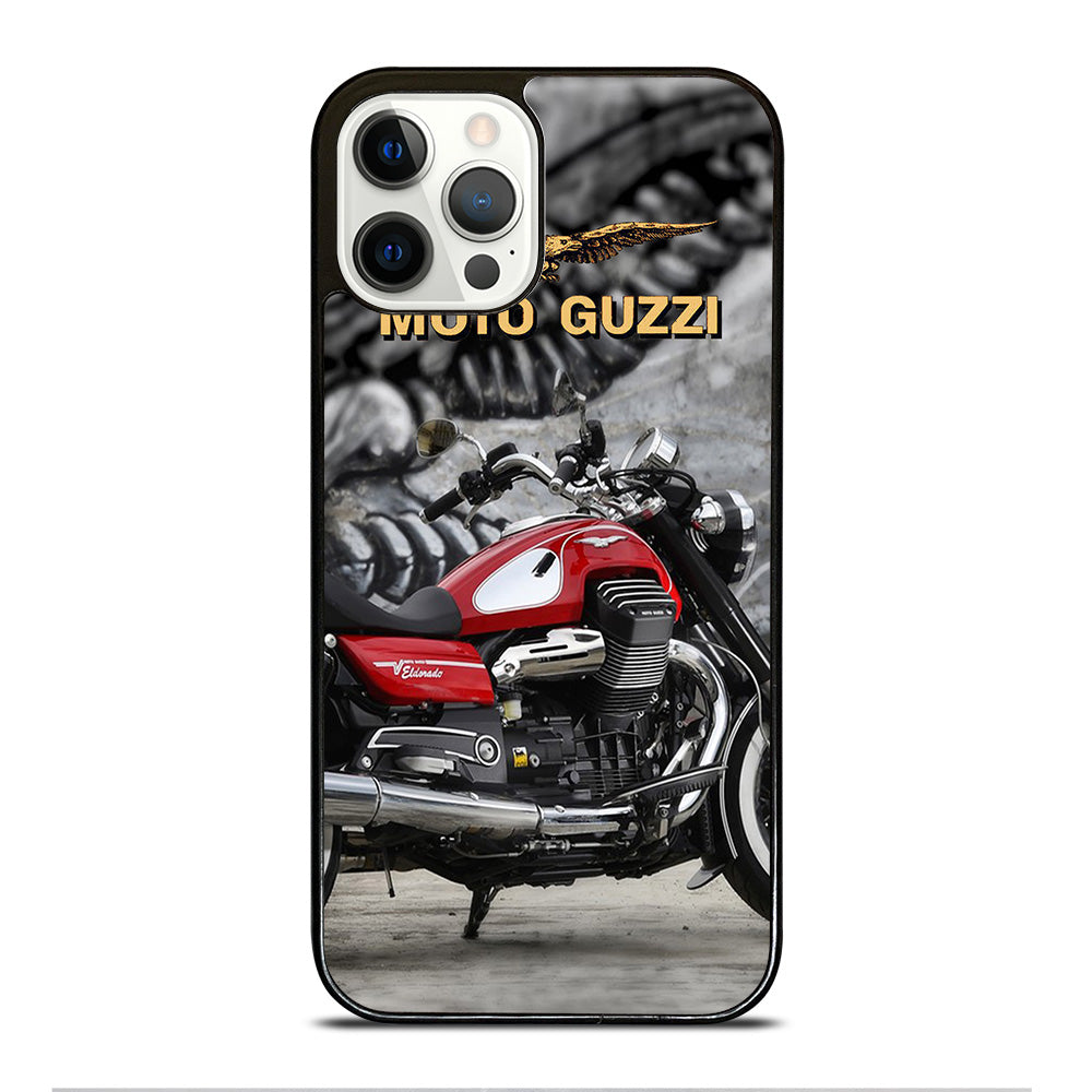 MOTO GUZZI RED iPhone 12 Pro Case Cover