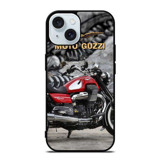 MOTO GUZZI RED iPhone 15 Case Cover