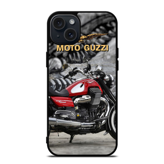 MOTO GUZZI RED iPhone 15 Plus Case Cover