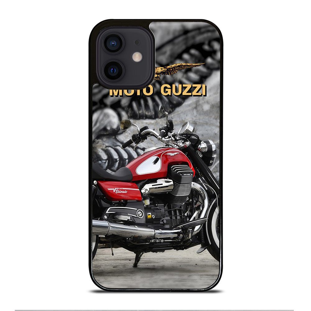 MOTO GUZZI RED iPhone 12 Mini Case Cover