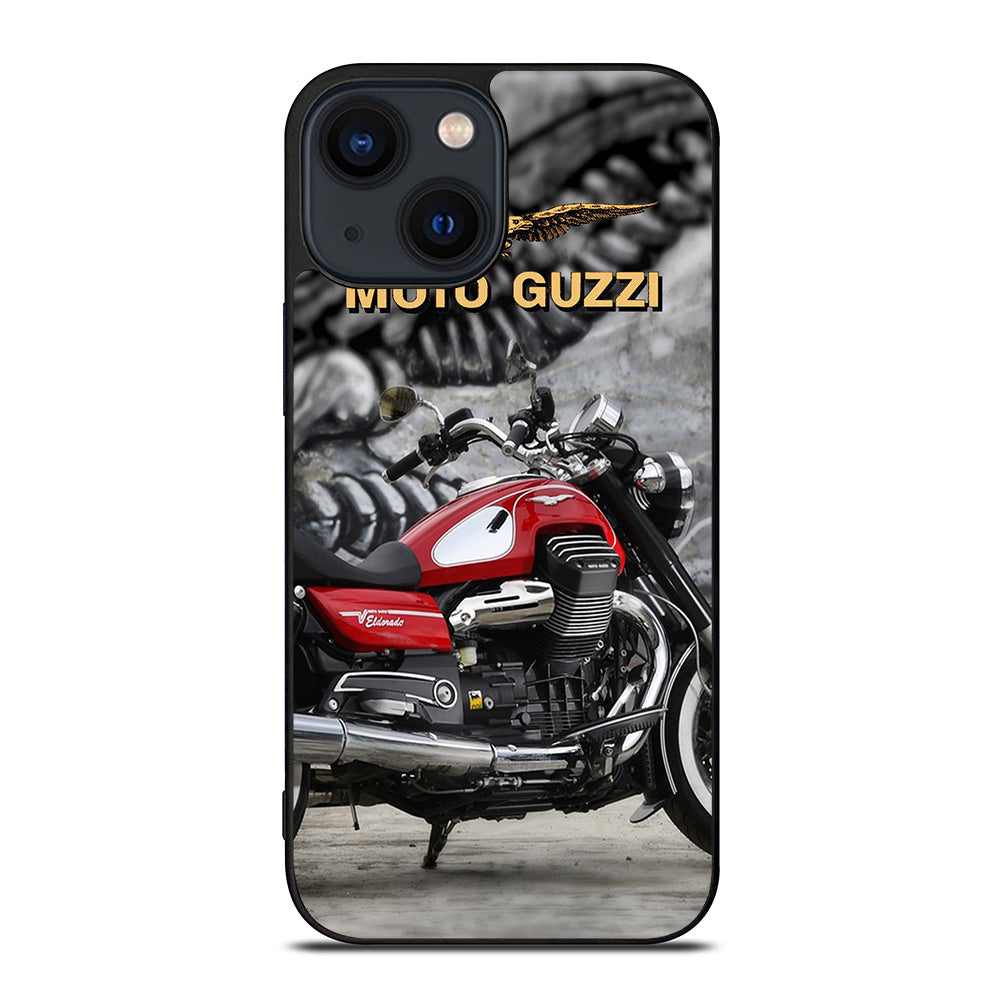 MOTO GUZZI RED iPhone 14 Plus Case Cover