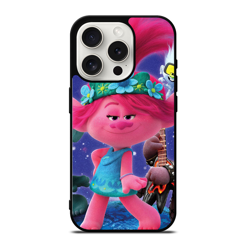 MOVIE TROLLS CARTOON iPhone 15 Pro Case Cover