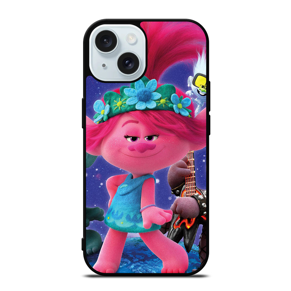 MOVIE TROLLS CARTOON iPhone 15 Case Cover