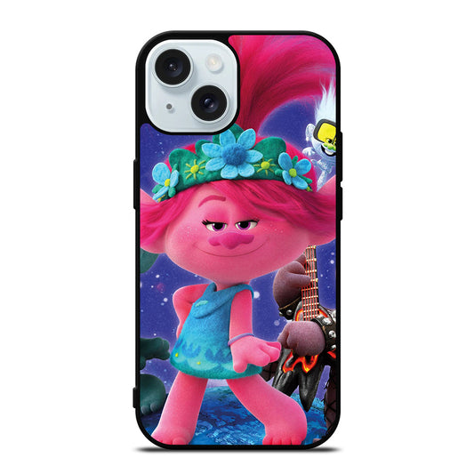 MOVIE TROLLS CARTOON iPhone 15 Case Cover