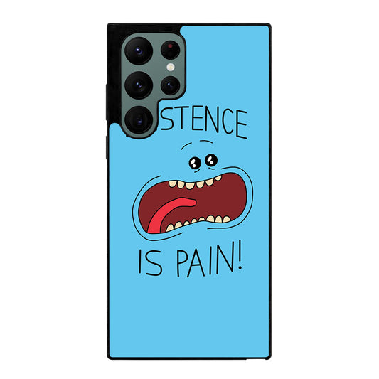 MR MEESEEKS EXISTENCE IS PAIN Samsung Galaxy S22 Ultra Case Cover