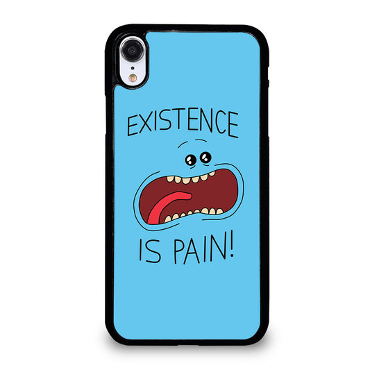 MR MEESEEKS EXISTENCE IS PAIN iPhone XR Case Cover