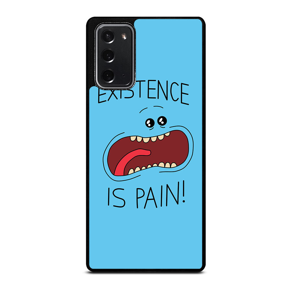 MR MEESEEKS EXISTENCE IS PAIN Samsung Galaxy Note 20 Case Cover