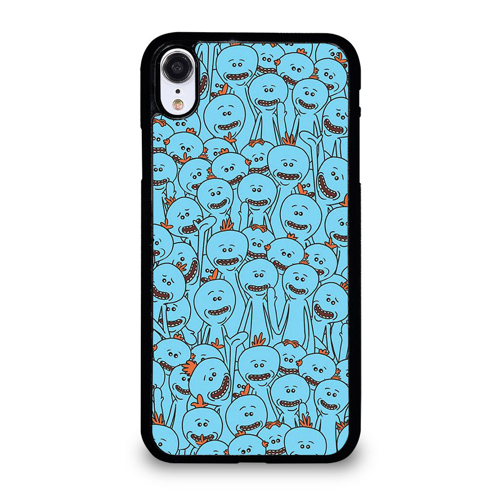 MR MEESEEKS PATTERN iPhone XR Case Cover