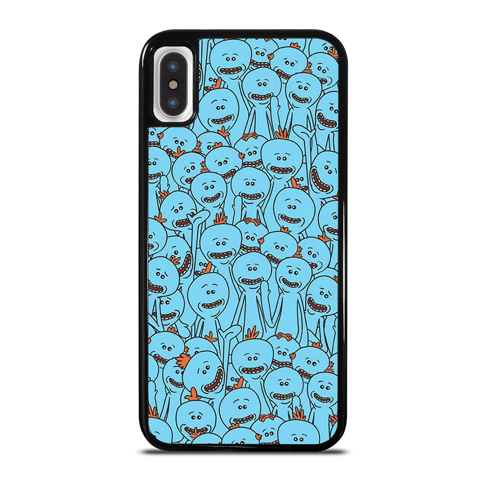 MR MEESEEKS PATTERN iPhone X / XS Case Cover