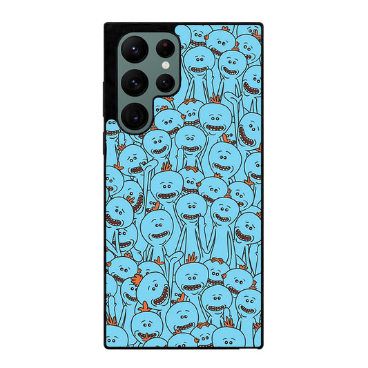 MR MEESEEKS PATTERN Samsung Galaxy S22 Ultra Case Cover