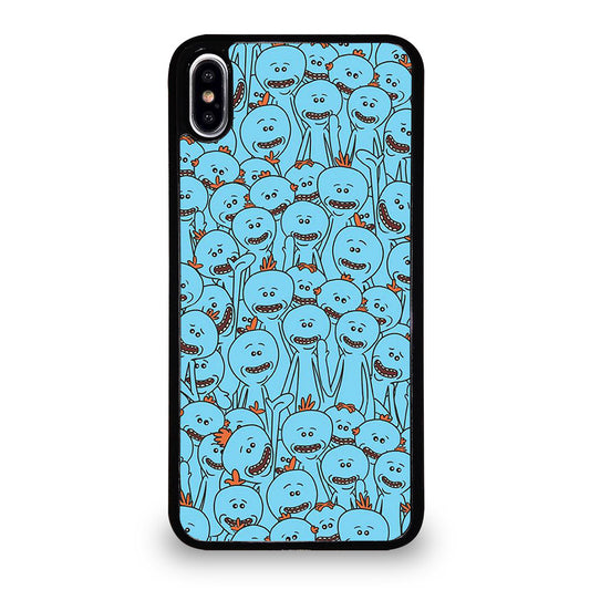 MR MEESEEKS PATTERN iPhone XS Max Case Cover