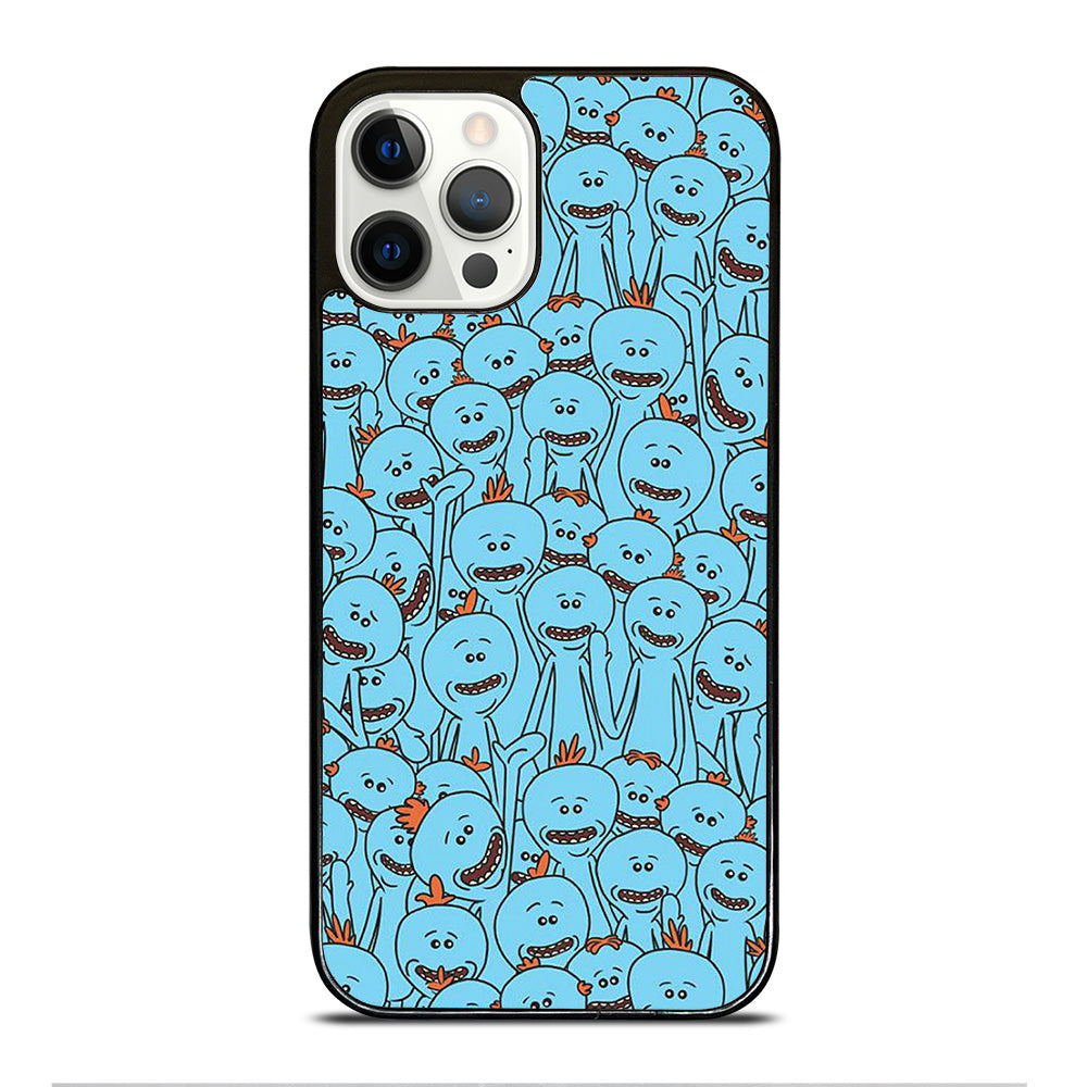 MR MEESEEKS PATTERN iPhone 12 Pro Case Cover