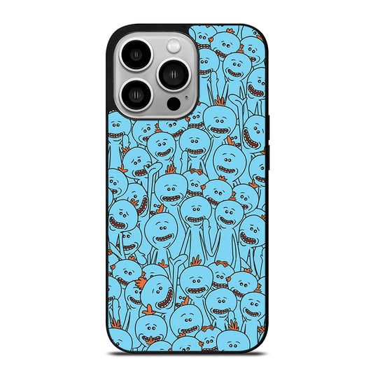 MR MEESEEKS PATTERN iPhone 14 Pro Case Cover