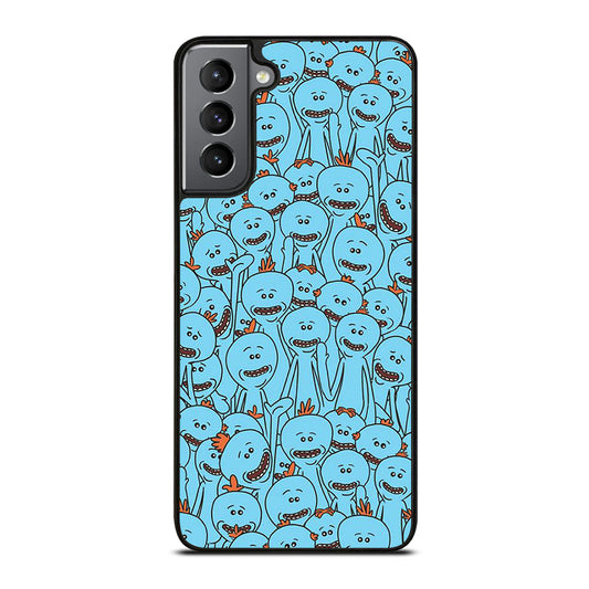 MR MEESEEKS PATTERN Samsung Galaxy S21 Plus Case Cover