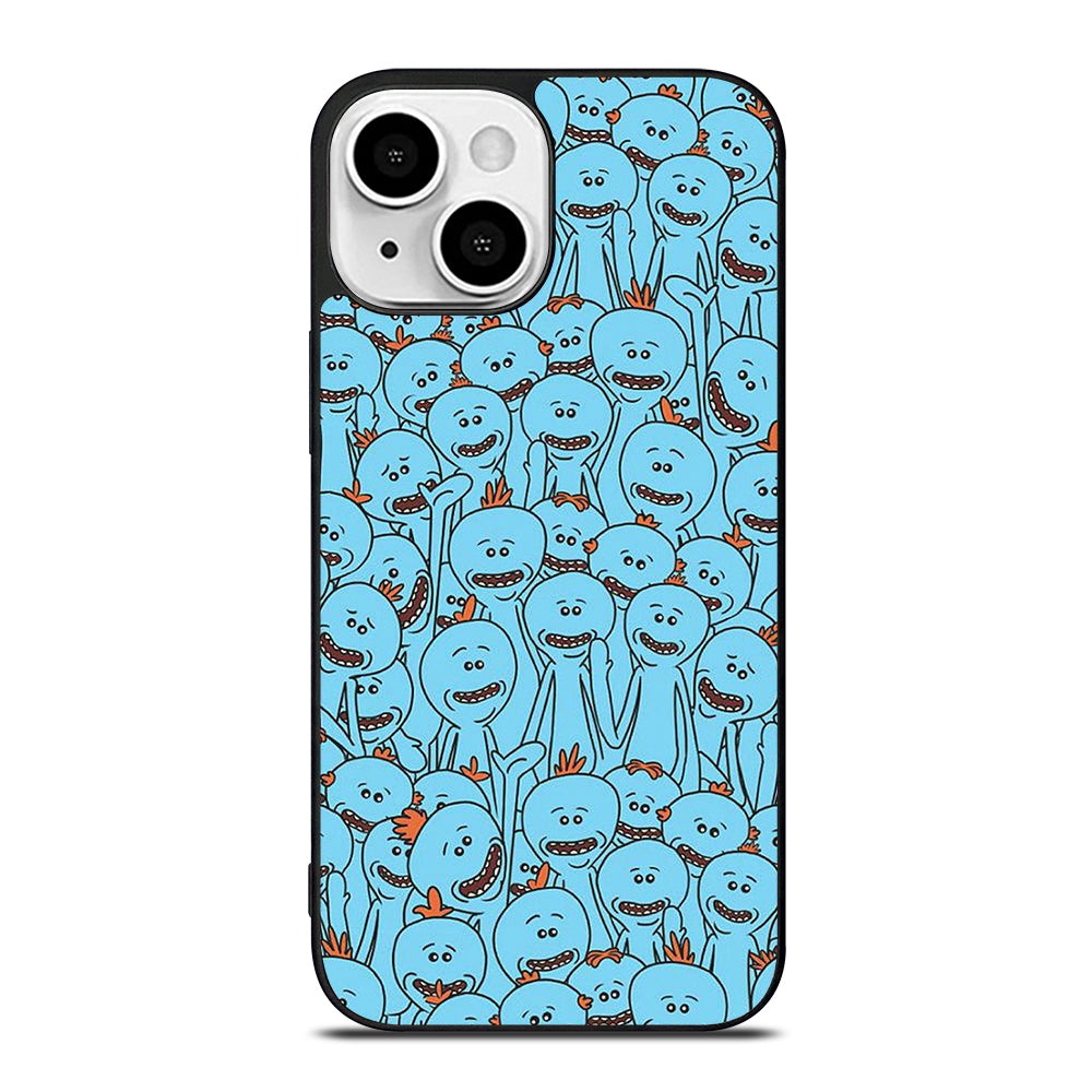 MR MEESEEKS PATTERN iPhone 13 Mini Case Cover