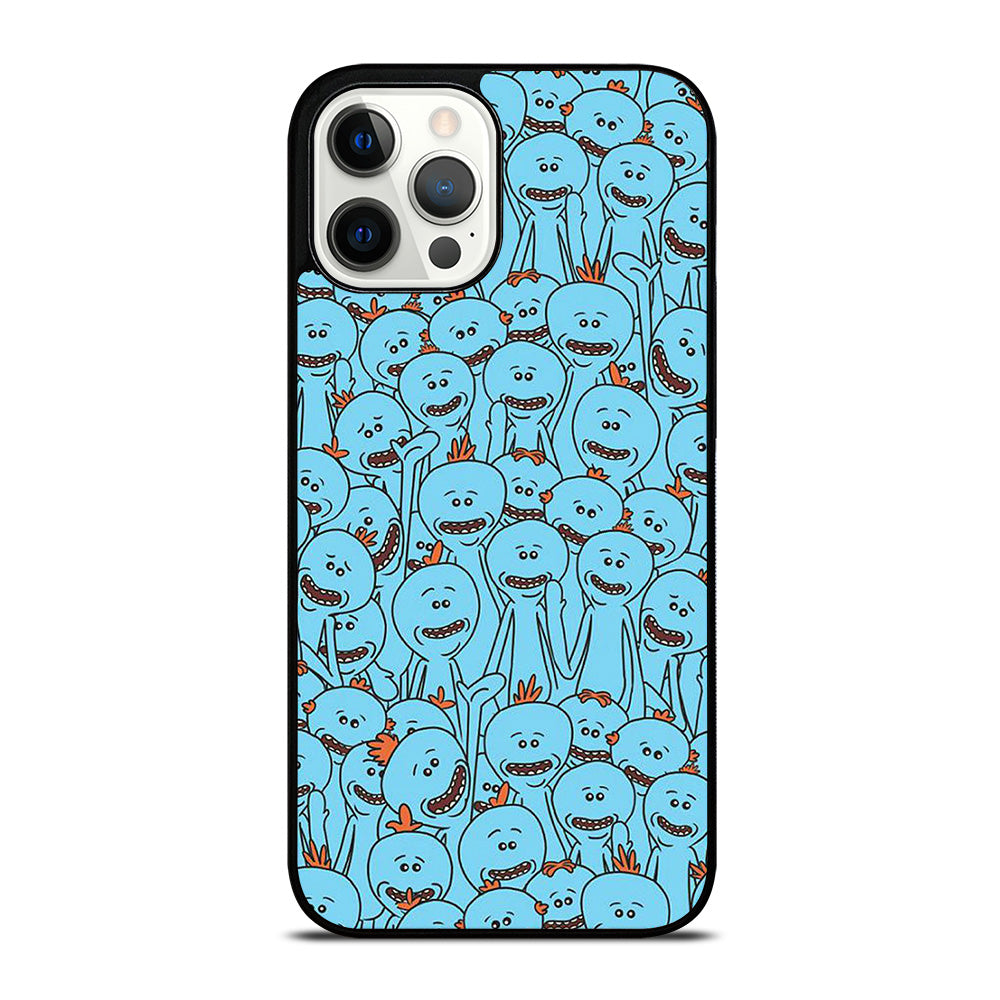 MR MEESEEKS PATTERN iPhone 12 Pro Max Case Cover
