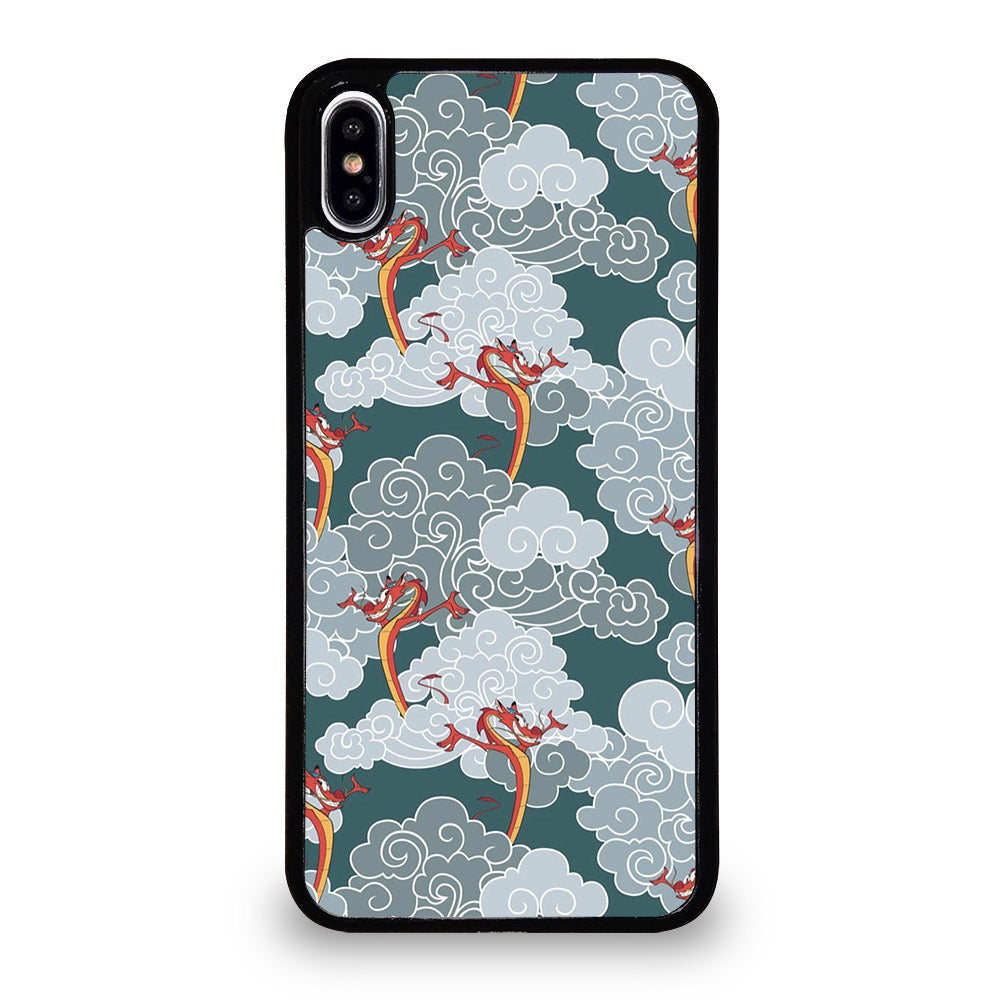 MUSHU CLOUD MULAN DISNEY iPhone XS Max Case Cover
