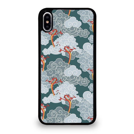 MUSHU CLOUD MULAN DISNEY iPhone XS Max Case Cover