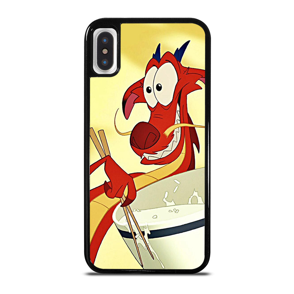 MUSHU MULAN DISNEY CARTOON 2 iPhone X / XS Case Cover