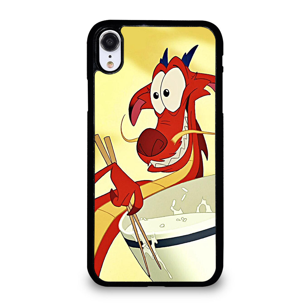 MUSHU MULAN DISNEY CARTOON 2 iPhone XR Case Cover