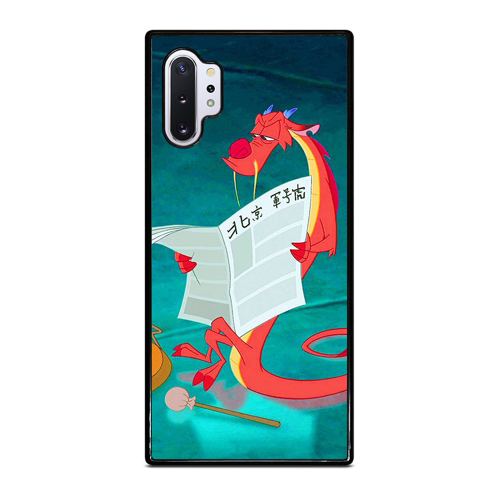 MUSHU MULAN DISNEY CARTOON Samsung Galaxy Note 10 Plus Case Cover