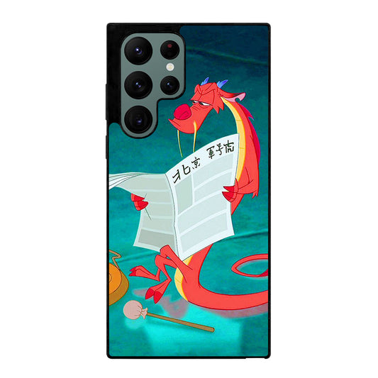 MUSHU MULAN DISNEY CARTOON Samsung Galaxy S22 Ultra Case Cover