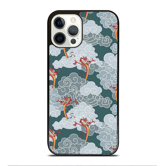 MUSHU CLOUD MULAN DISNEY iPhone 12 Pro Case Cover