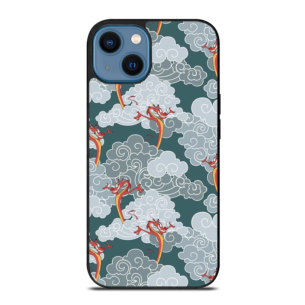 MUSHU CLOUD MULAN DISNEY iPhone 14 Case Cover