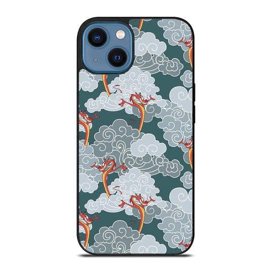 MUSHU CLOUD MULAN DISNEY iPhone 14 Case Cover