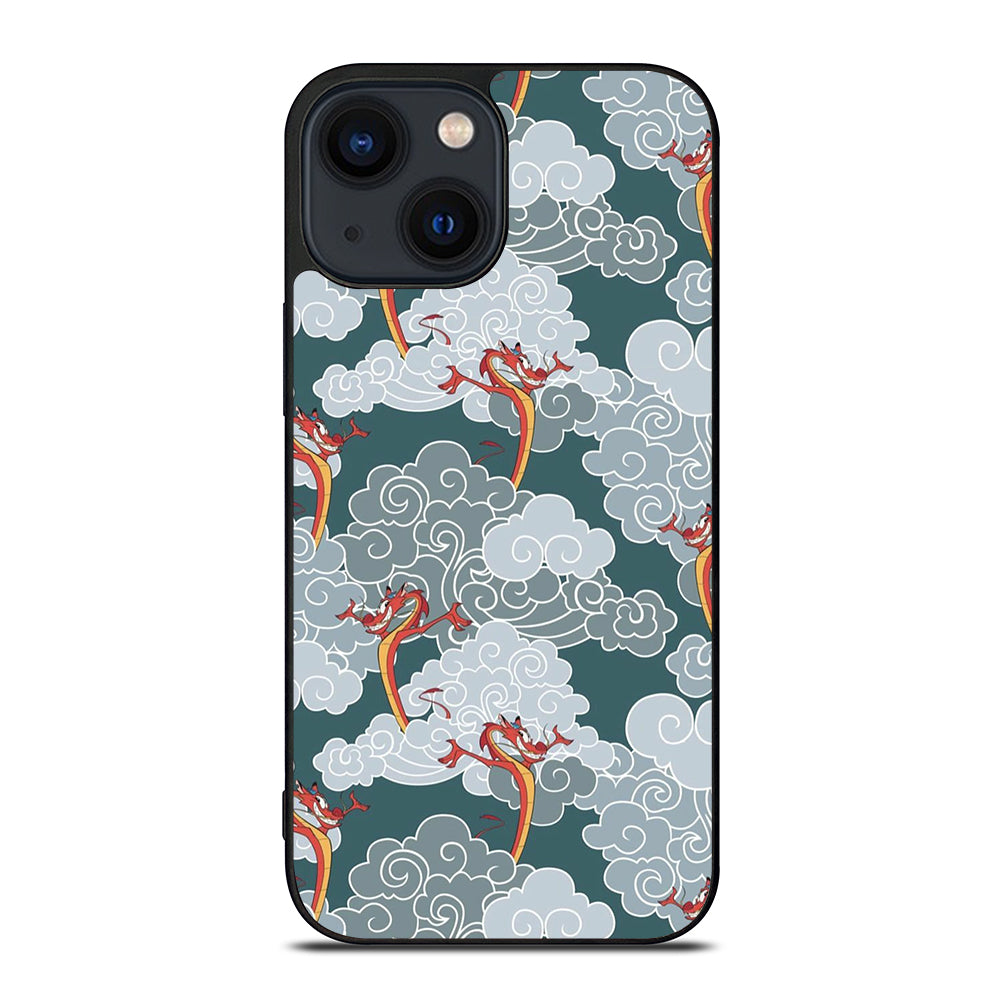 MUSHU CLOUD MULAN DISNEY iPhone 14 Plus Case Cover