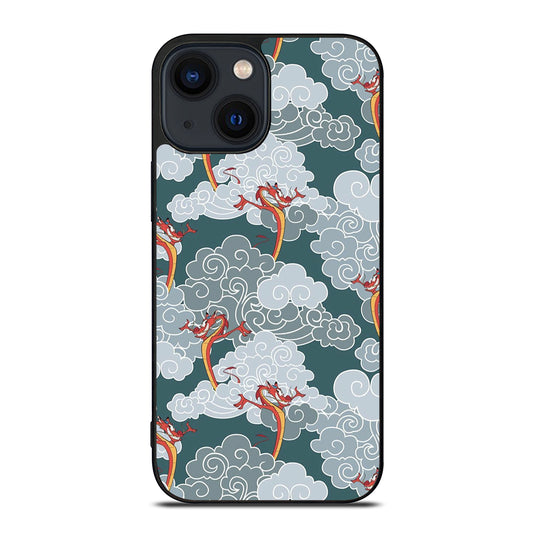 MUSHU CLOUD MULAN DISNEY iPhone 14 Plus Case Cover