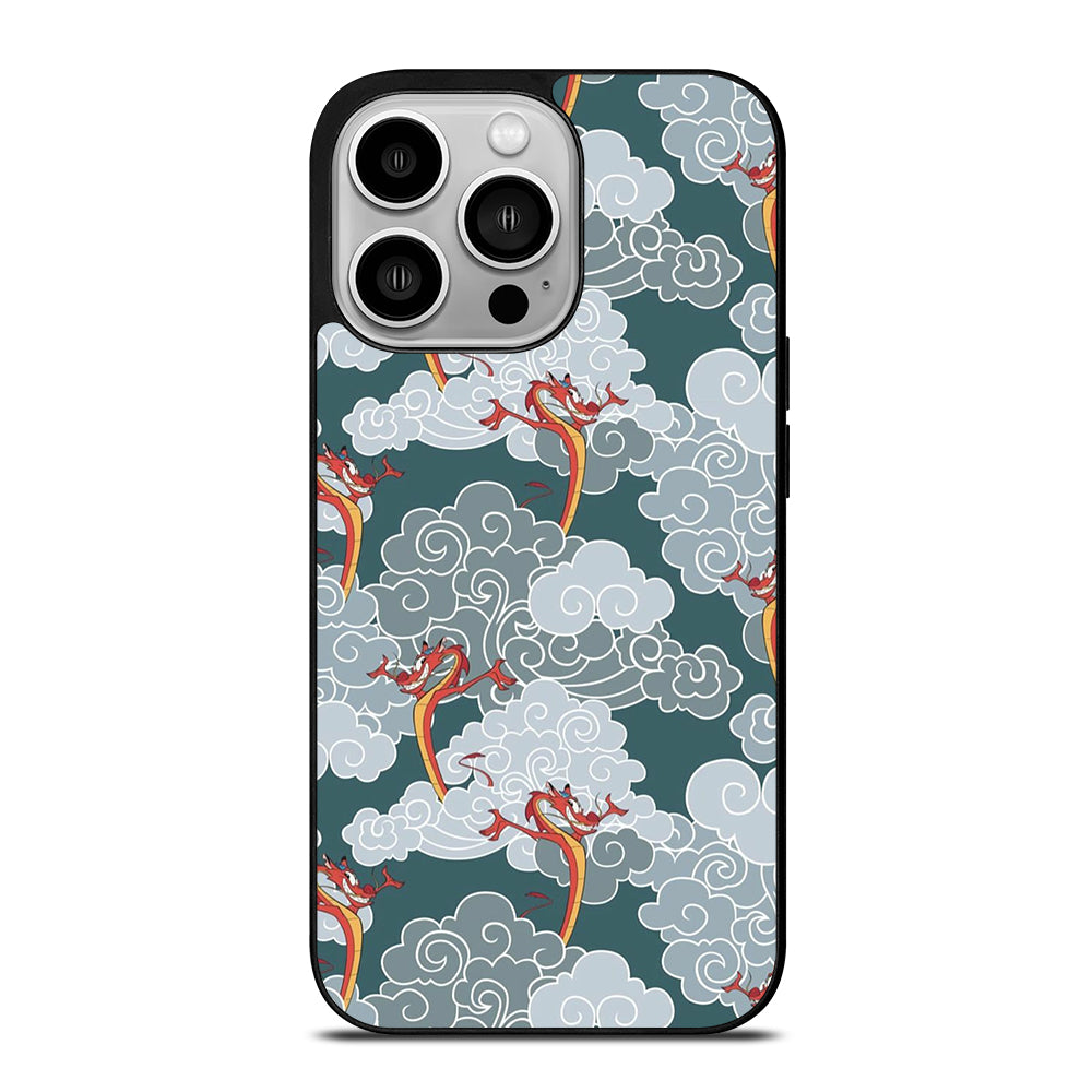 MUSHU CLOUD MULAN DISNEY iPhone 14 Pro Case Cover