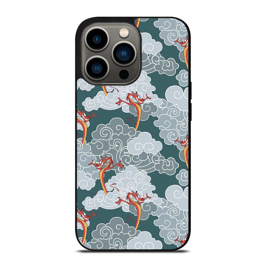 MUSHU CLOUD MULAN DISNEY iPhone 13 Pro Case Cover