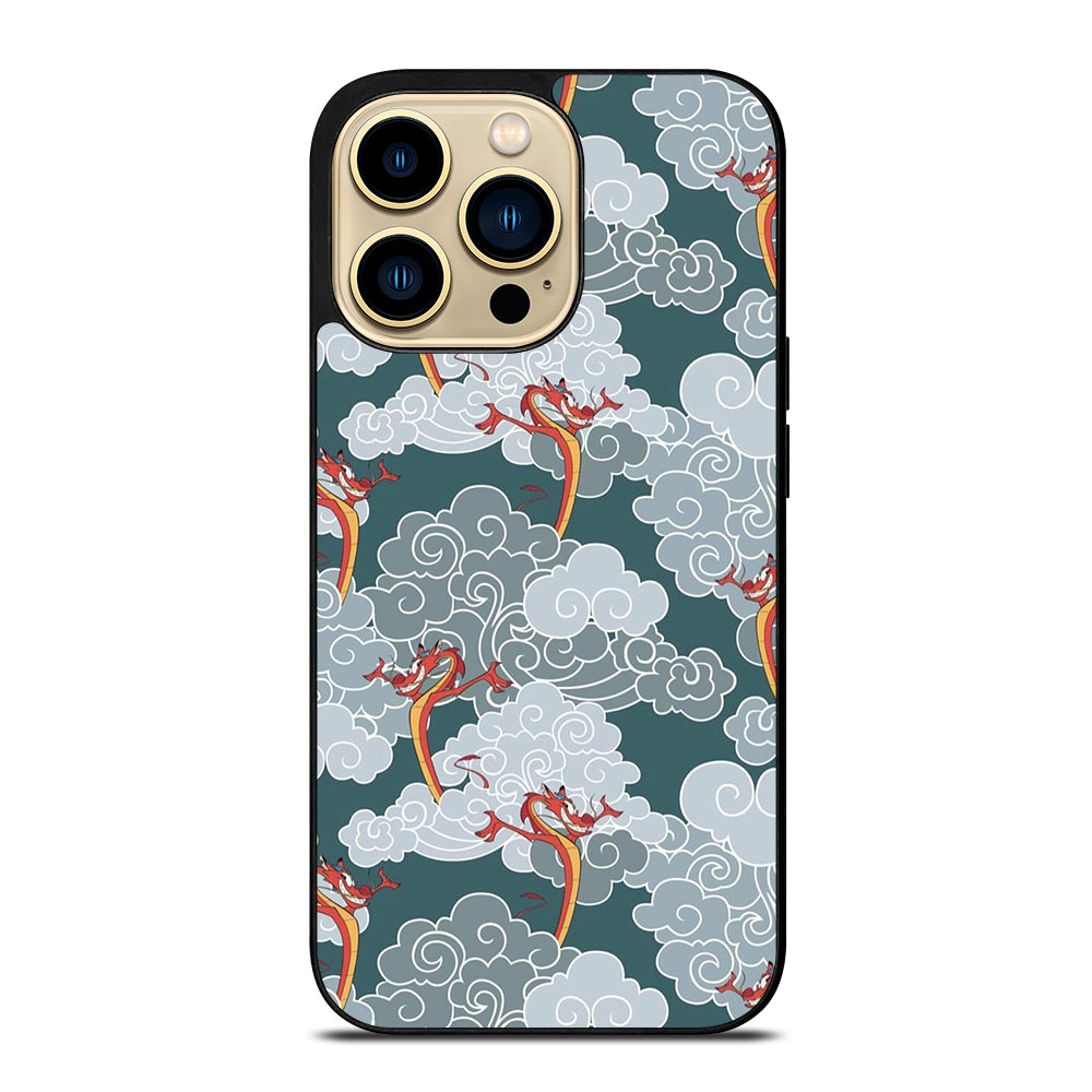 MUSHU CLOUD MULAN DISNEY iPhone 14 Pro Max Case Cover