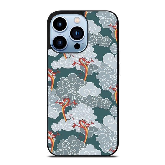 MUSHU CLOUD MULAN DISNEY iPhone 13 Pro Max Case Cover