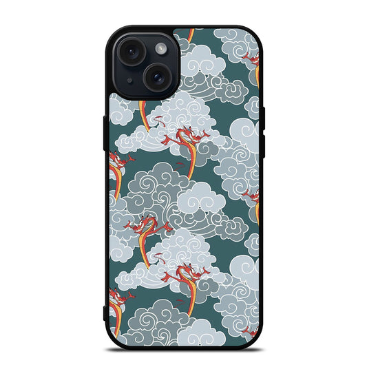 MUSHU CLOUD MULAN DISNEY iPhone 15 Plus Case Cover