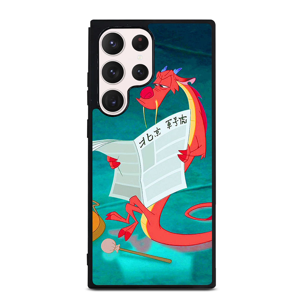 MUSHU MULAN DISNEY CARTOON Samsung Galaxy S23 Ultra Case Cover