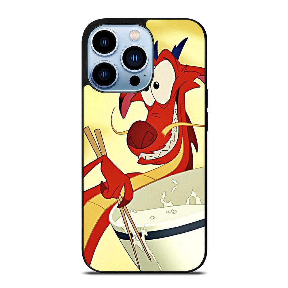 MUSHU MULAN DISNEY CARTOON 2 iPhone 13 Pro Max Case Cover