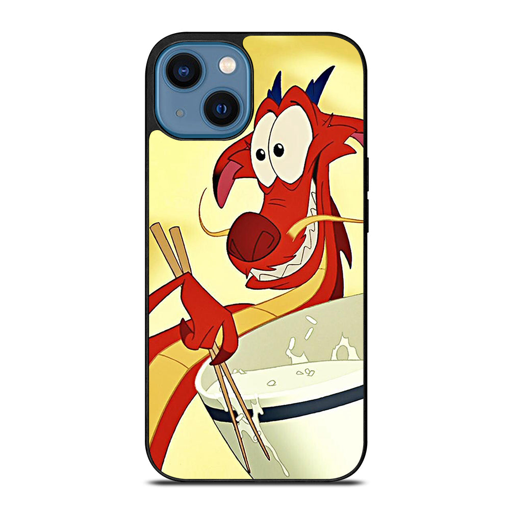 MUSHU MULAN DISNEY CARTOON 2 iPhone 14 Case Cover