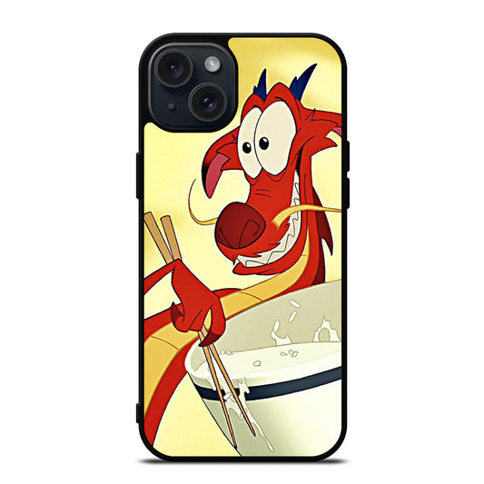 MUSHU MULAN DISNEY CARTOON 2 iPhone 15 Plus Case Cover