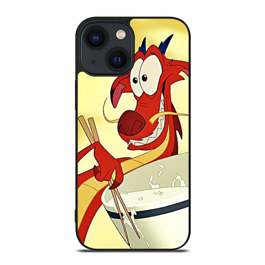 MUSHU MULAN DISNEY CARTOON 2 iPhone 14 Plus Case Cover