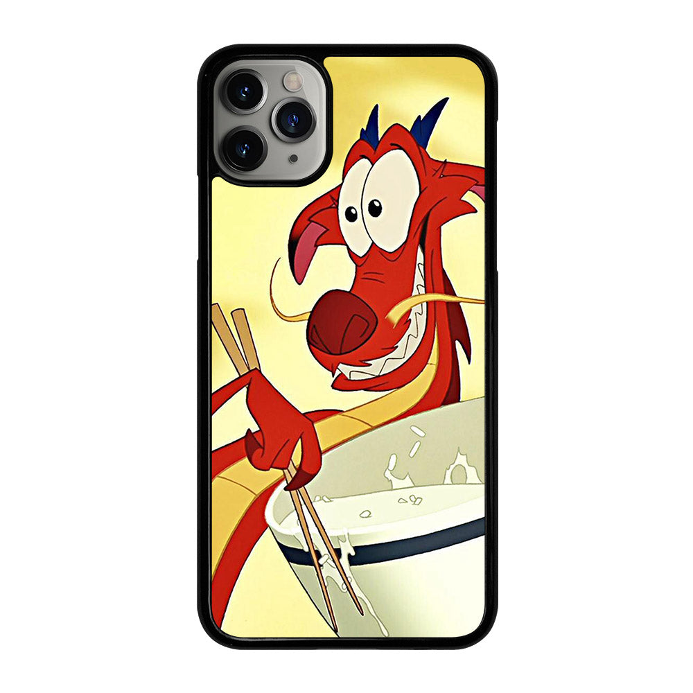 MUSHU MULAN DISNEY CARTOON 2 iPhone 11 Pro Max Case Cover