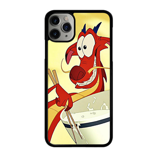 MUSHU MULAN DISNEY CARTOON 2 iPhone 11 Pro Max Case Cover